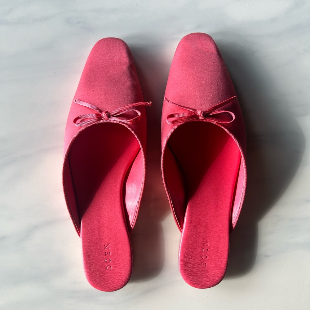 Doen Winn Mule in Bloom Satin size 39